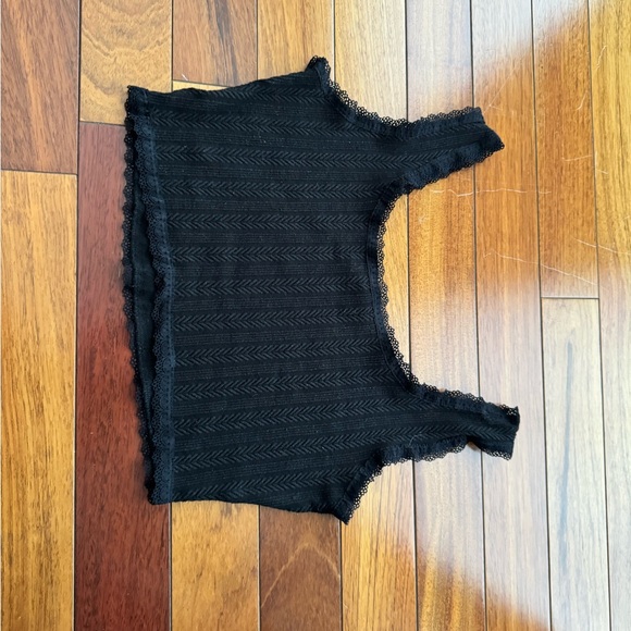 Coquette, black tank top! - Picture 2 of 2